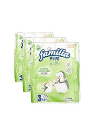 Resim Familia Plus Natural 40'lı Paket Tuvalet Kağıdı 3 Paketi 