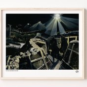 Resim Ypres Salient’te Gece, Poster 