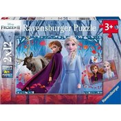 Resim Ravensburger 2x12 Parça WD Frozen2 Puzzle 050093 
