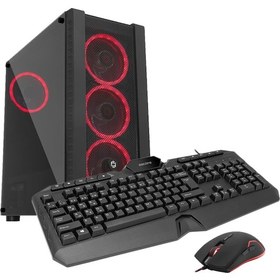 Resim Seclife GM-5012 i5-12400F 16 GB 500 GB 8 GB RTX5050 Dos Masaüstü Oyuncu Bilgisayar 
