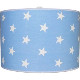 Resim Şenay Aydınlatma Çocuk Odası Silindir Kumaş Avize-Yıldız 