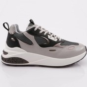 Resim Dgn 78157 Kadin Bağcikli Arkasi Lastikli Kalin Taban Spor Ayakkabi 78157-2027-R0607 Gri - Siyah 