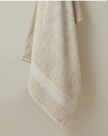 Resim English Home Melange Pamuk Banyo Havlusu 80x150 Cm Bej Melanj Bej Melanj 