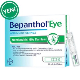Resim Bepanthol Eye Göz Damlası 0,5 ml 20 Flakon 