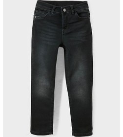 Resim Lela Unisex Çocuk Kot Pantolon 6082022 Siyah 