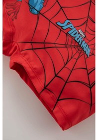 Resim Defacto Erkek Bebek Marvel Spiderman Deniz Şortu Z6770A223HSRD93 Kırmızı 