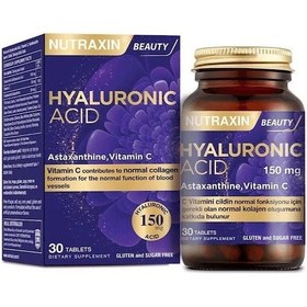 Resim Nutraxin Hyaluronik Asit Takviye Edici Gıda 30 Tablet 