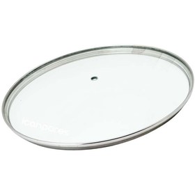 Resim Parmis Tencere Sahan Tava Cam Kapağı Kapak 40 cm TUTMA TEPESİZ 