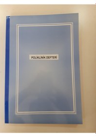 Resim Poliklinik-Protokol Defteri 28x40 cm 400 sayfa 