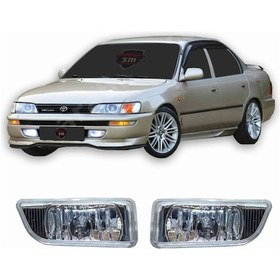 Resim Toyota Corolla Uyumlu Efsane Kasa Sis Farı Beyaz- Led 