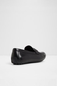 Resim Aldo Camılo-ın - Erkek Hakiki Deri Siyah Slip-On Ayakkabı 