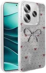 Resim Zipax Xiaomi Redmi İle Uyumlu Note 14 5G Kılıf Figürlü Kamera Korumalı Silikon Zr Ponti Kırmızı 