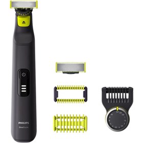 Resim Philips Oneblade Pro QP6541/15 Sakal Düzeltici, Islak ve Kuru, Siyah 