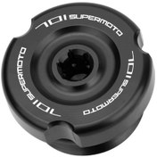 Resim Tongdashop Siyah 701 Supermoto 2015-2024 Cnc Alüminyum Alaşım Motor Yağı Kapak Kapağı 