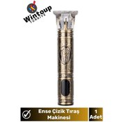 Resim Wintoup Yeni Model Lcd Ekran Göstergeli T-bıçak Tıraş Saç Ense Sakal Çizim Tıraş Makinesi 