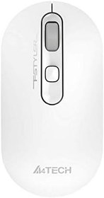 Resim A4tech FG20 Fstyler 2.4Ghz Nano 2000Dpi Kablosuz Kompakt Optik Mouse, Beyaz 