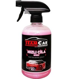 Resim Team Car Süper Parlak Hızlı Cila 500 Ml 