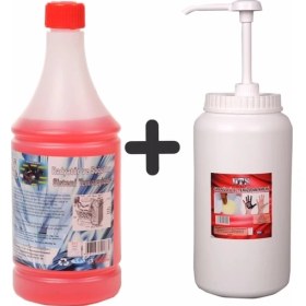 Resim Dtx Kimya (Solventli) Oto Kalorifer ve Petek Temizleme 1 Lt & Granüllü El Temizleme Sabunu 3 kg 