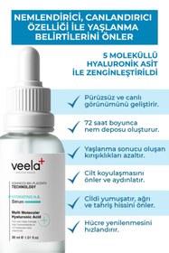 Resim Veela Yaşlanma Karşıtı Yoğun Nemlendirici Hydrating H.a Serum 