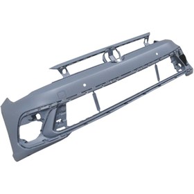 Resim BZT Volkswagen Polo- 8- 21/25; Ön Tampon Astarli Gri/Braketli/2 Sensör Delikli (TYG) 2G0807217AKGRU 