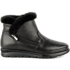 Resim Muya Yeti 6 Nokta Anatomik Taban Fermuarlı Hakiki Deri Kadın Bot 321874-98520 