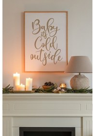 Resim Artavessa Tek Parça Çerçeve Görünümlü Mdf Tablo - TEKHAMMDF25 