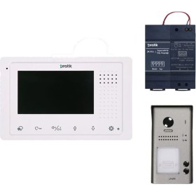 Resim Pratikkart Villa Tipi Görüntülü Diafon Sistemi 1 Daire 2K400-2K92B-2KPC6 