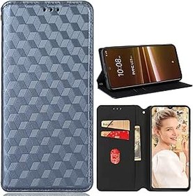 Resim BAILI Tecno Camon 20 Premier 5G/CK9n ile Uyumlu Kılıf, Tecno Camon 20 Premier 5G/CK9n, Kare 4 için PU Deri Kapaklı Cüzdan Telefon Kılıfı 