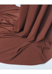 Resim Kızıl Kahve Renkte Jarse Kumaş En 150 Cm X Boy 275 Cm -10018 10 