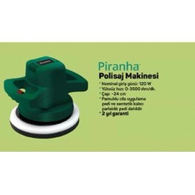 Resim Piranha Polisaj Makinesi 