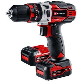 Resim Einhell TE-CD 12/1 Li-i 12V 2x2.0 Ah Akülü Darbeli Vidalama - 4513890 