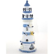 Resim Ahşap Marin Deniz Feneri Model 8 