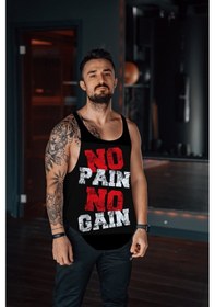 Resim Fitness Atlet Tank Top Dijital Baskı (530690086) 