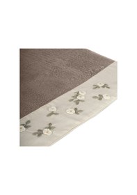 Resim Nova Bambu Nakışlı El Havlusu Bej 