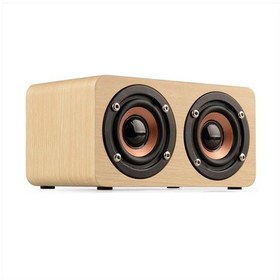 Resim Toproad Ahşap Kablosuz Bluetooth Hoparlör 