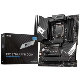Resim MSI Pro Z790-a Wıfı Ddr4 Hdmı Dp Pcıe 16x V5.0 1700p Atx 
