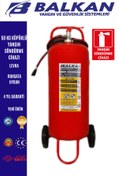 Resim Balkan Ticaret 50 KG KÖPÜKLÜ YANGIN SÖNDÜRME CİHAZI RUHSATA UYGUN+LEVHA 