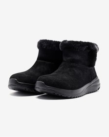 Resim Skechers On-the-go Stellar - Cozy Step Kadın Siyah Bot 144775 Bbk Siyah 