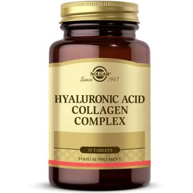 Resim SOLGAR Hyaluronic Acid Collagen Complex 120mg 30 Tablet 