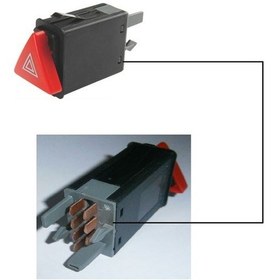 Resim 25 Proswıtch 700915 - Flaşör Anahtarı Dörtlü Çakar Octavıa 97-11 