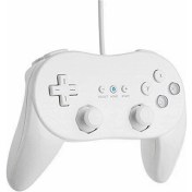 Resim Serfhyff Nintendo Wii Ikinci Nesil Kablolu Oyun Denetleyicisi Oyun Oyun Oyun Konsolu Joypad Uzak Pad-Beyaz (Yurt Dışından) 