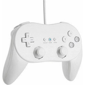 Resim Serfhyff Nintendo Wii Ikinci Nesil Kablolu Oyun Denetleyicisi Oyun Oyun Oyun Konsolu Joypad Uzak Pad-Beyaz (Yurt Dışından) 