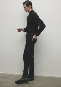 Resim Mavi 0042286544 Jake Lux Black Erkek Jean Pantolon Gri 
