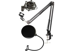 Resim NB39 Mikrofon Standı + Pop Filter + Shock Mount 