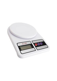 Resim Buffer Lcd Ekranlı Dijital Hassas Mutfak Terazisi Tartısı Baskülü Renkli 