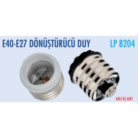 Resim E40-e27 Dönüştürücü Duy 