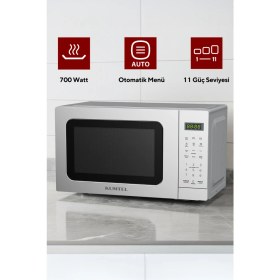 Resim Kumtel Silver Dijital Mikrodalga Fırın Hm-13 