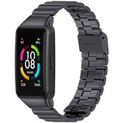 Resim Sones Huawei Kordon 6 / Honor Kordonu 6/7 Mıjobs Bambu Eklem Paslanmaz Çelik Metal Toka Watch Kordon 