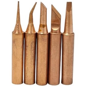 Resim Tt-Technic 937D Uyumlu Bakır Havya Uç Set 5Adet 