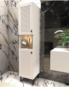 Resim Yıldız elegance Banyo Boy Dolabı Luxe 